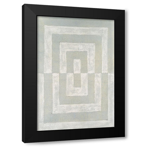 Inner Hall II Black Modern Wood Framed Art Print with Double Matting by Lam, Vanna