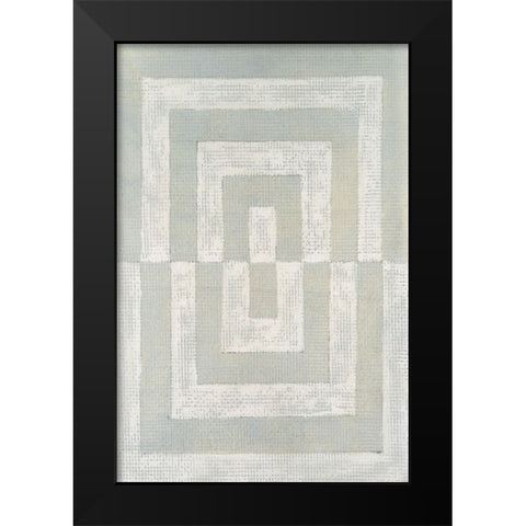 Inner Hall II Black Modern Wood Framed Art Print by Lam, Vanna