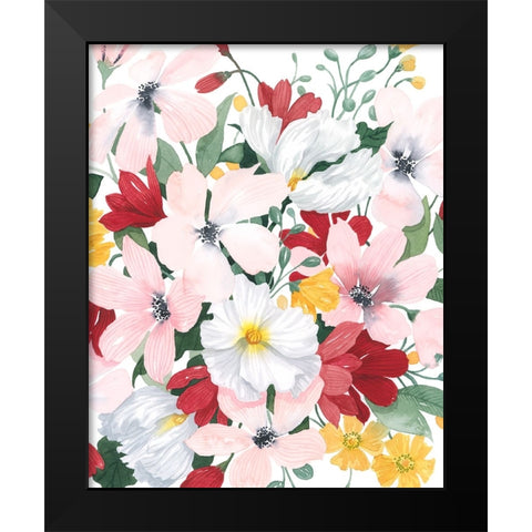 Spring Bliss II Black Modern Wood Framed Art Print by Popp, Grace