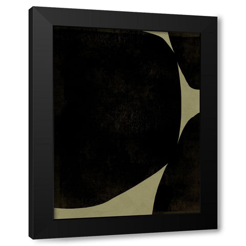 Heirloom Orbs I Black Modern Wood Framed Art Print by Green, Jacob