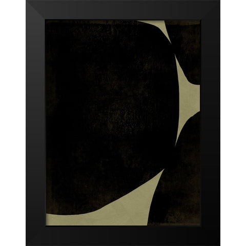 Heirloom Orbs I Black Modern Wood Framed Art Print by Green, Jacob