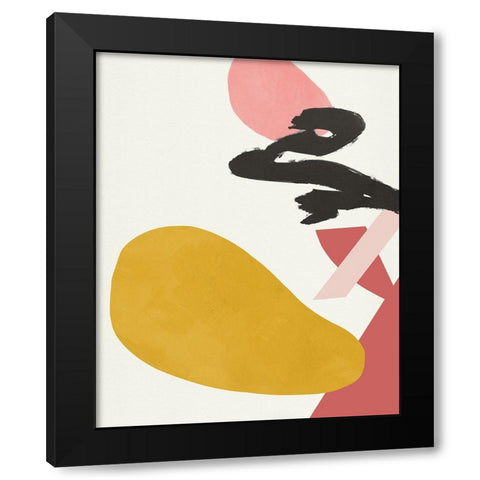 Bright Boy I Black Modern Wood Framed Art Print with Double Matting by Green, Jacob