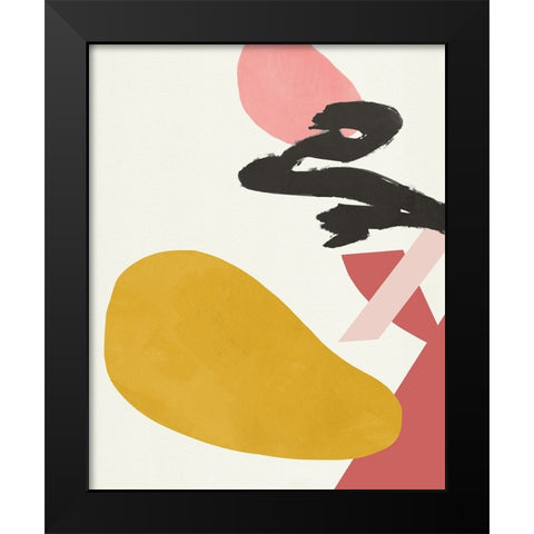 Bright Boy I Black Modern Wood Framed Art Print by Green, Jacob