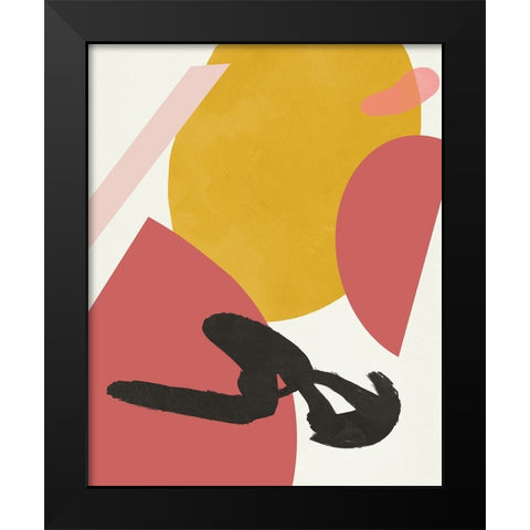 Bright Boy II Black Modern Wood Framed Art Print by Green, Jacob