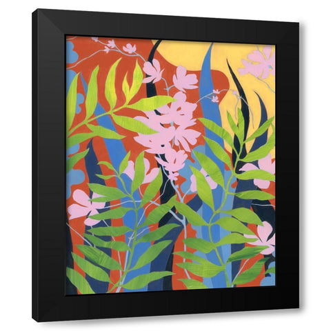 Bold Bright And Wild I Black Modern Wood Framed Art Print by Popp, Grace