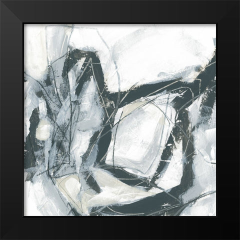 Curated Marks I Black Modern Wood Framed Art Print by Vess, June Erica