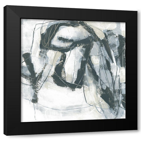 Curated Marks II Black Modern Wood Framed Art Print by Vess, June Erica