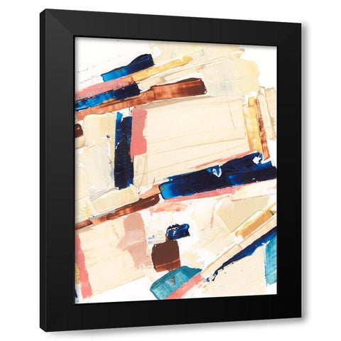 Pivot Point I Black Modern Wood Framed Art Print with Double Matting by Harper, Ethan