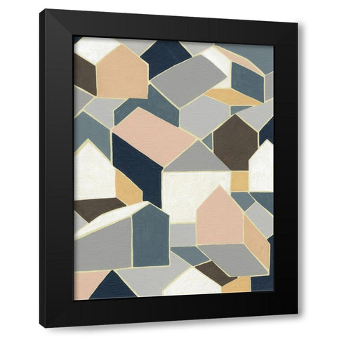 Dream House I Black Modern Wood Framed Art Print by Galapon, Nikki
