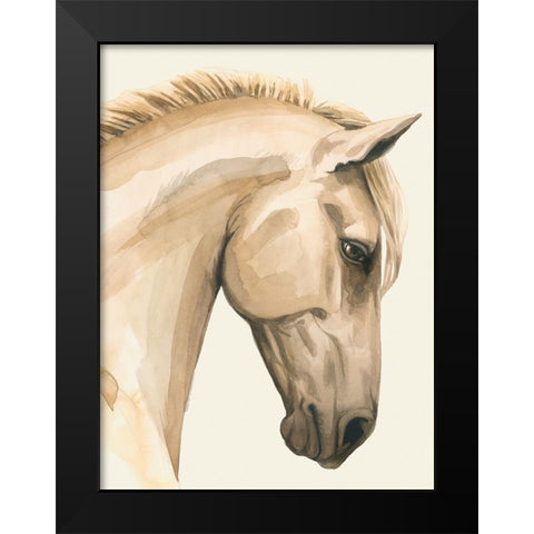Golden Palomino I Black Modern Wood Framed Art Print by Popp, Grace