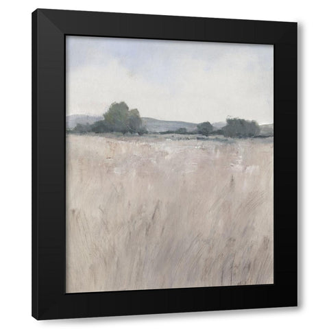 Place And Time II Black Modern Wood Framed Art Print by OToole, Tim