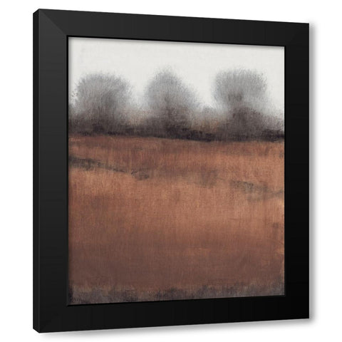 Frosty Weather I Black Modern Wood Framed Art Print with Double Matting by OToole, Tim