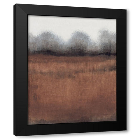 Frosty Weather II Black Modern Wood Framed Art Print with Double Matting by OToole, Tim
