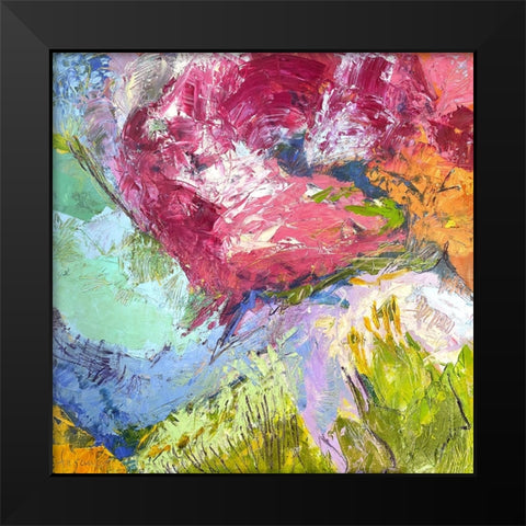 Bird in the Hand I Black Modern Wood Framed Art Print by Fagan, Dorothy