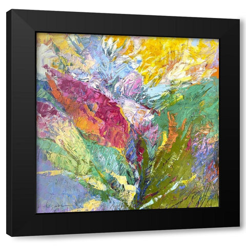 Bird in the Hand II Black Modern Wood Framed Art Print with Double Matting by Fagan, Dorothy