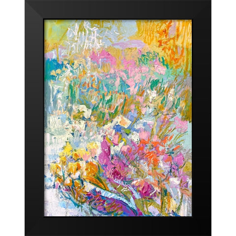 Heavenly Day I Black Modern Wood Framed Art Print by Fagan, Dorothy