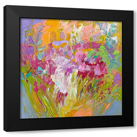 Hum Along With Me I Black Modern Wood Framed Art Print with Double Matting by Fagan, Dorothy