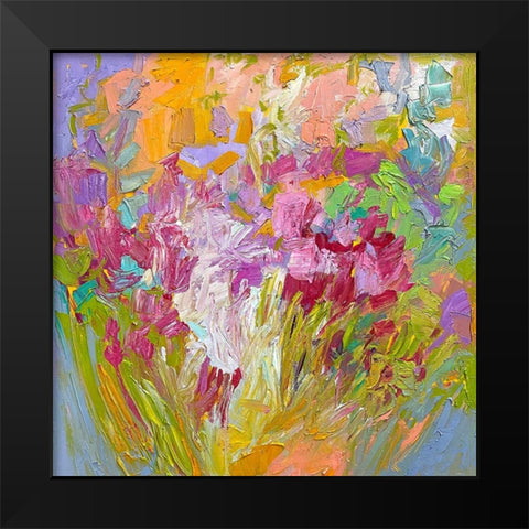 Hum Along With Me I Black Modern Wood Framed Art Print by Fagan, Dorothy