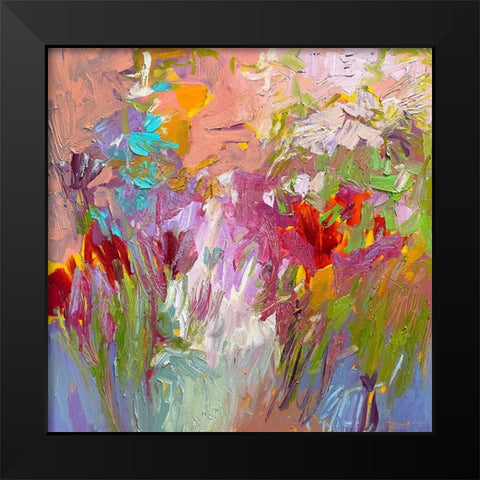 Hum Along With Me II Black Modern Wood Framed Art Print by Fagan, Dorothy