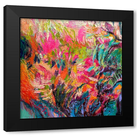 I Hear Her Sing II Black Modern Wood Framed Art Print with Double Matting by Fagan, Dorothy
