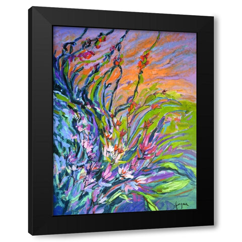 Unfettered Desires I Black Modern Wood Framed Art Print by Fagan, Dorothy