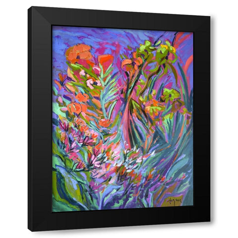 Unfettered Desires II Black Modern Wood Framed Art Print with Double Matting by Fagan, Dorothy