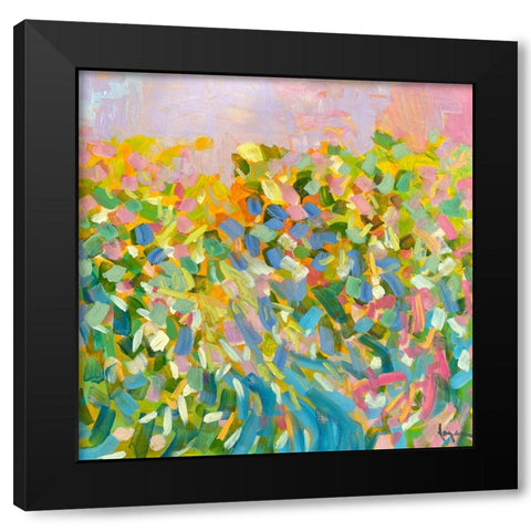 Sunrise on a Misty Morning I Black Modern Wood Framed Art Print with Double Matting by Fagan, Dorothy