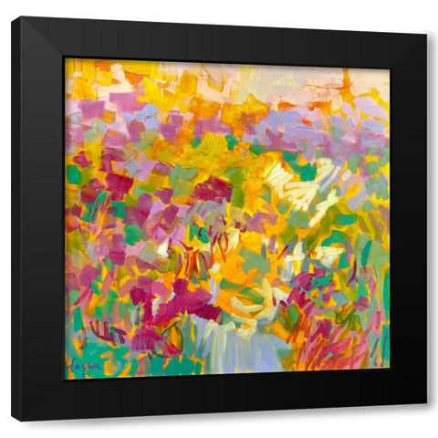 Sundance Field I Black Modern Wood Framed Art Print by Fagan, Dorothy