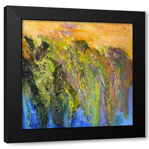 Marsh I Daybreak Black Modern Wood Framed Art Print with Double Matting by Fagan, Dorothy