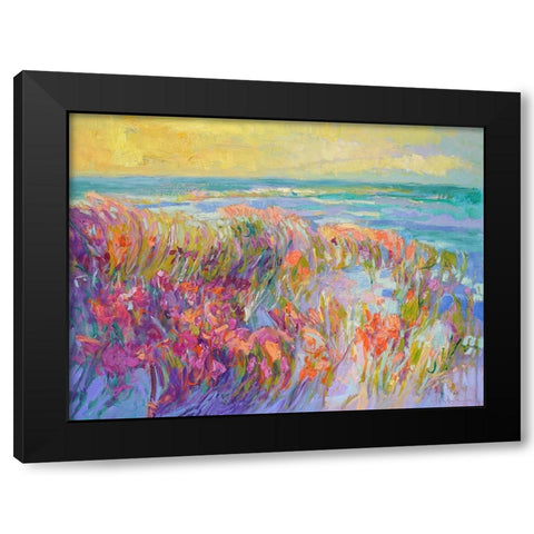Summer Sanctuary Black Modern Wood Framed Art Print by Fagan, Dorothy
