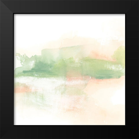 Patina Coastline VI Black Modern Wood Framed Art Print by Vess, June Erica