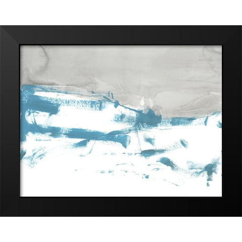 Meta Land II Black Modern Wood Framed Art Print by Cartissi