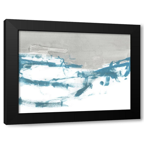 Meta Land III Black Modern Wood Framed Art Print by Cartissi