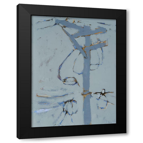Wires VI Black Modern Wood Framed Art Print by Ferrell, Erin McGee