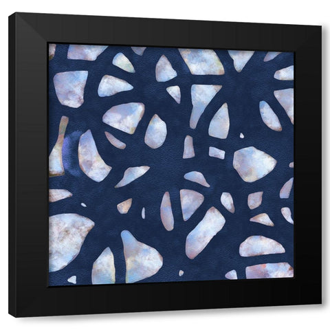 Sky Net I Black Modern Wood Framed Art Print by Saunders, Alonzo