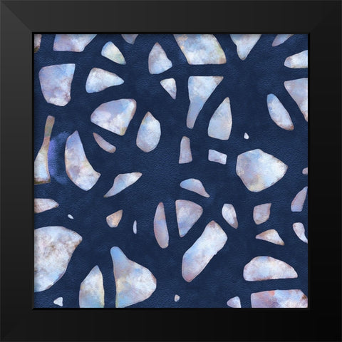 Sky Net I Black Modern Wood Framed Art Print by Saunders, Alonzo