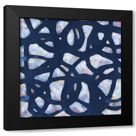 Sky Net II Black Modern Wood Framed Art Print by Saunders, Alonzo