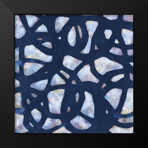 Sky Net II Black Modern Wood Framed Art Print by Saunders, Alonzo