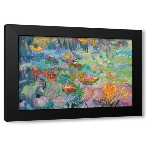 Morning Prayer Black Modern Wood Framed Art Print with Double Matting by Fagan, Dorothy