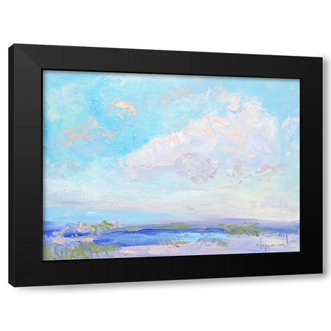A Perfectly Lovely Day Black Modern Wood Framed Art Print with Double Matting by Fagan, Dorothy