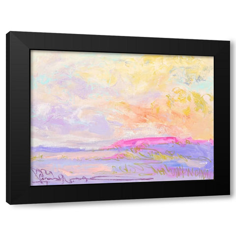 Goddess Black Modern Wood Framed Art Print with Double Matting by Fagan, Dorothy