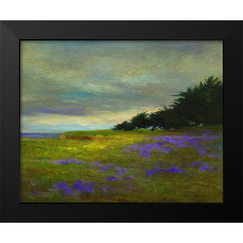 Coastal Views VI Black Modern Wood Framed Art Print by Finch, Sheila