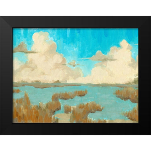 Fripp Island Water II Black Modern Wood Framed Art Print by Green, Jacob