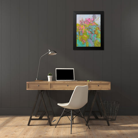 Rise and Bloom Black Modern Wood Framed Art Print by Fagan, Dorothy