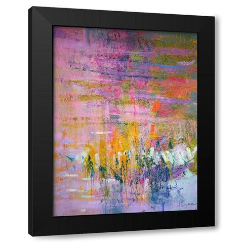 Twilight Resting Black Modern Wood Framed Art Print by Fagan, Dorothy