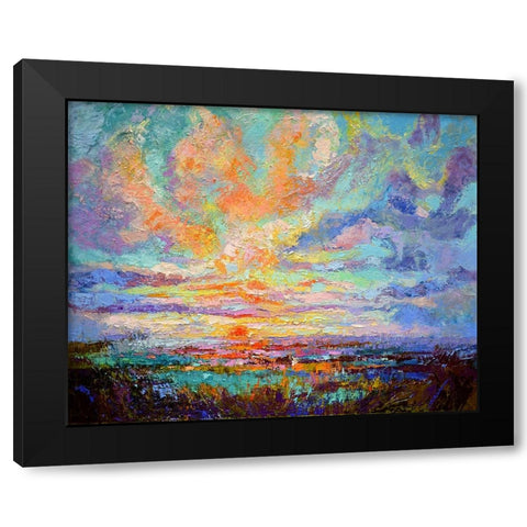 Blessed Eve I Black Modern Wood Framed Art Print with Double Matting by Fagan, Dorothy
