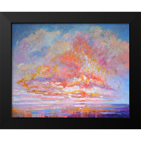 Blessed Eve II Black Modern Wood Framed Art Print by Fagan, Dorothy