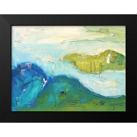 Birthing Big Dreams Black Modern Wood Framed Art Print by Fagan, Dorothy
