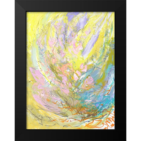 Approaching Equinox Black Modern Wood Framed Art Print by Fagan, Dorothy