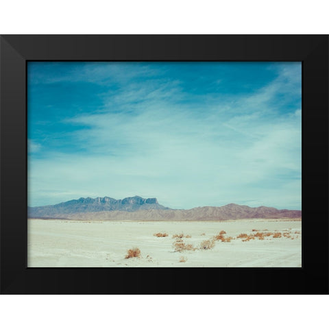 Salt Flat Walk II Black Modern Wood Framed Art Print by Quintero, Sonja